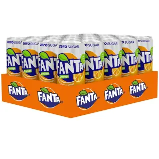 Fanta Zero Orange 33cl x 20st godis grossist