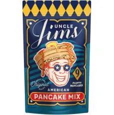 Uncle Jim Pancake Mix 180g x 12st godis grossist