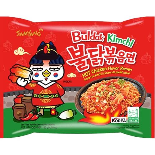 Samyang Buldak Hot Chicken Ramen - Kimchi Flavor 135g