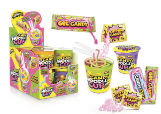 Johny Bee Candy Noodle Cup 30g x 12st godis grossist