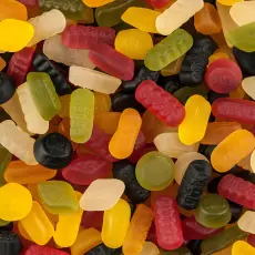 Haribo Wine Gums 3kg godis grossist