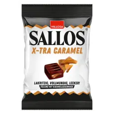 Sallos X-Tra Caramel 135g x 15st godis grossist
