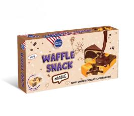 American Bakery Waffle Snack Marble 135g x 24st