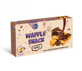 American Bakery Waffle Snack Marble 135g x 24st