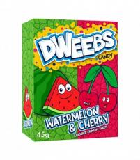 Dweebs Watermelon & Cherry 45g x 24st