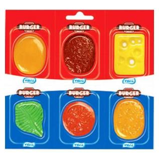 Vidal Burger Jelly 6-pack 66g x 11st godis grossist