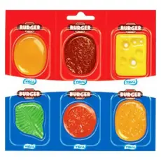 Vidal Burger Jelly 6-pack 66g x 11st