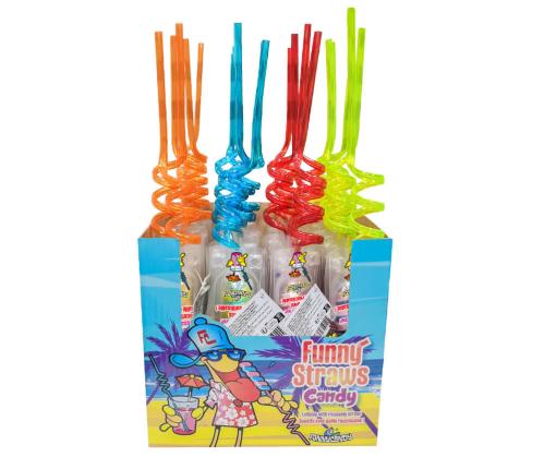 Funny Straws Candy 40g (1st) x 20st