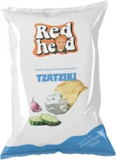 Redhead Chips Tzatziki 150g x 12st godis grossist