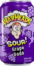 Warheads Sour Soda - Grape 355ml x 12st