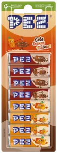 PEZ Refills Cola Orange 51g x 18st godis grossist