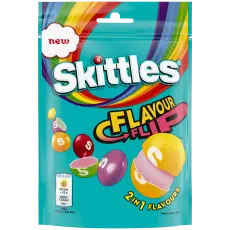 Skittles Flavour Flip 136g x 15st godis grossist
