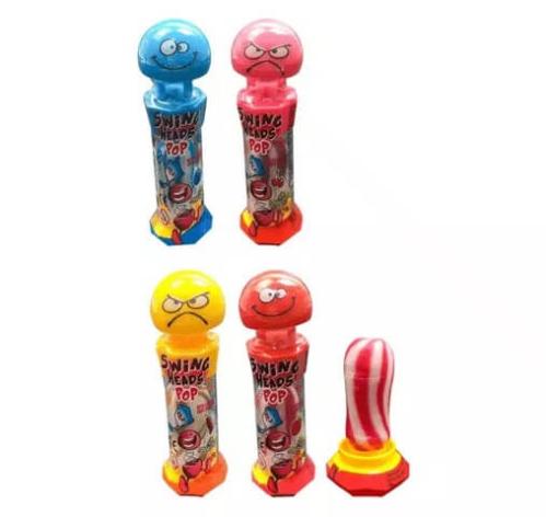 Funny Candy Swing Heads Pop 15g x 36st