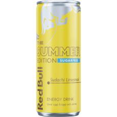 Red Bull Summer Ed Sugar Free Sudachi Lime 25cl x 24st godis grossist