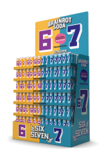 Brainrot 6-7 Läsk 1/3-pall Display 25CL x 693 st