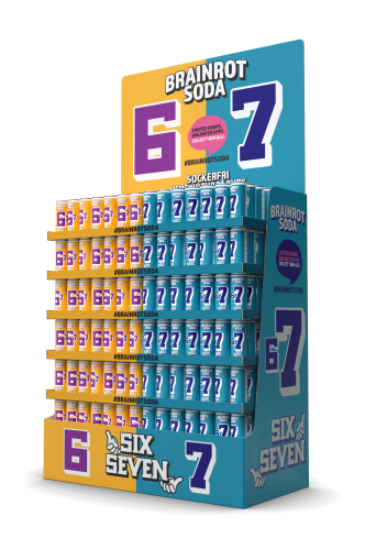 Brainrot 6-7 Läsk 1/3-pall Display 25CL x 693 st