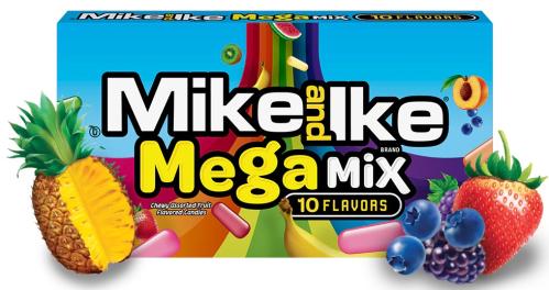 Mike and Ike Mega Mix Box 120g x 12st