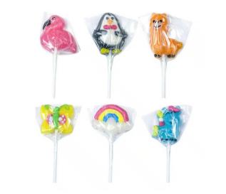 Funny Animal Candy Pops 15g (1st) x 60st