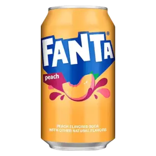 Fanta Peach 355ml x 12st godis grossist