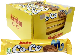Marabou Co-Co Dubbel 60g x 30st godis grossist