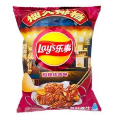 Lays Potato Chips Sweet Spicy Fried Chicken 70g x 22st