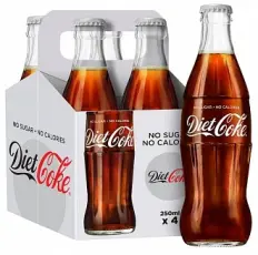 Coca-Cola Diet Coke (glasflaska) 250ml x 24st