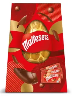 Maltesers Milk Chocolates Extra Large Easter Egg 231g x 6st