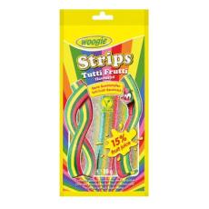 Woogie Sour Tutti-Frutti Strips 80g x 18st