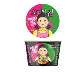 Squid Game Korean BBQ Flavoured Noodles 105g x 12st