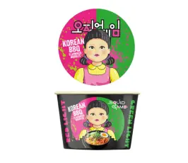 Squid Game Korean BBQ Flavoured Noodles 105g x 12st