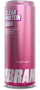ProBrands Clear Protein Soda - Fruity Fusion 330ml x 24st godis grossist