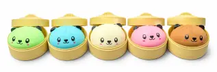 Squishy Bun Panda Edition 8,5cm x 12st godis grossist
