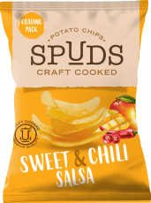 Spuds Craft Cooked Sweet & Chili Salsa 145g x 12st