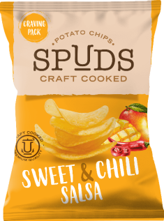 Spuds Craft Cooked Sweet & Chili Salsa 145g x 12st godis grossist