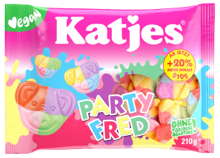 Katjes Party Fred 210g x 16st