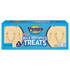 Peeps Marshmallow Chicks Rice Krispies Treats 4-pack 42g x 24st godis grossist