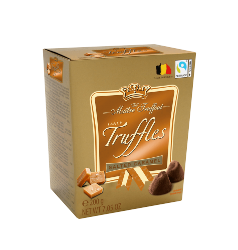 Maitre Truffout Fancy Gold Truffles Salted Caramel 200g x 15st