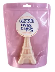 Toppie Wax Candy Eiffeltornet Apelsin 80g x 5st godis grossist