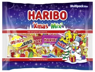 Haribo Xmas Mix 500g x 10st godis grossist