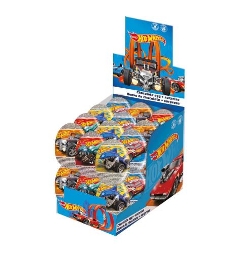 Hot Wheels Surprise Chokladägg 20g x 24st