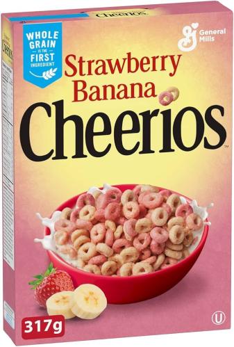 Cheerios Strawberry Banana 317g x 12st