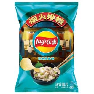 Lays Potato Chips Mustard Octopus 70g x 22st godis grossist