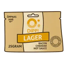 Ö-Chips Dippmix Lager - Bacon, Cheddar, Hot Sauce 25g x 20st