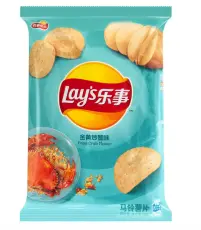 Lays Potatischips Friterad Krabba Smak 70g x 22st godis grossist