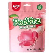 Peelerz Peelable Gummy Peach 80g x 24st