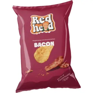 Redhead Chips Bacon 150g x 10st godis grossist