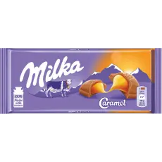 Milka Caramel 100g x 18st godis grossist