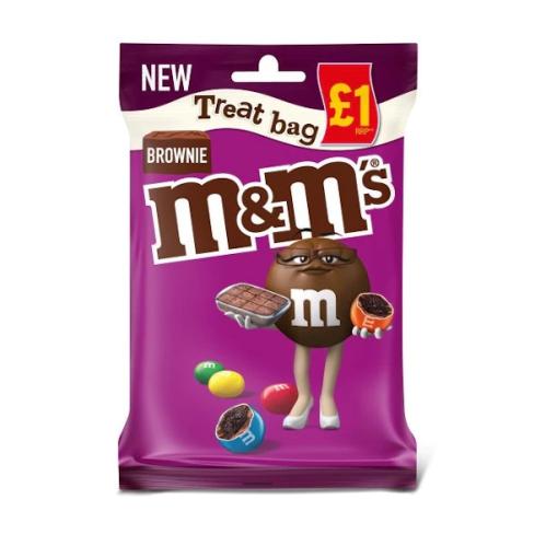 M&Ms Brownie 70g x 16st