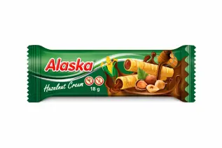 Alaska Rolls Hasseln&ouml;tskr&auml;m 18g x 48st godis grossist