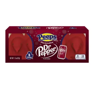 Peeps Marshmallow Chicks Dr Pepper 5-pack 42g x 24st godis grossist